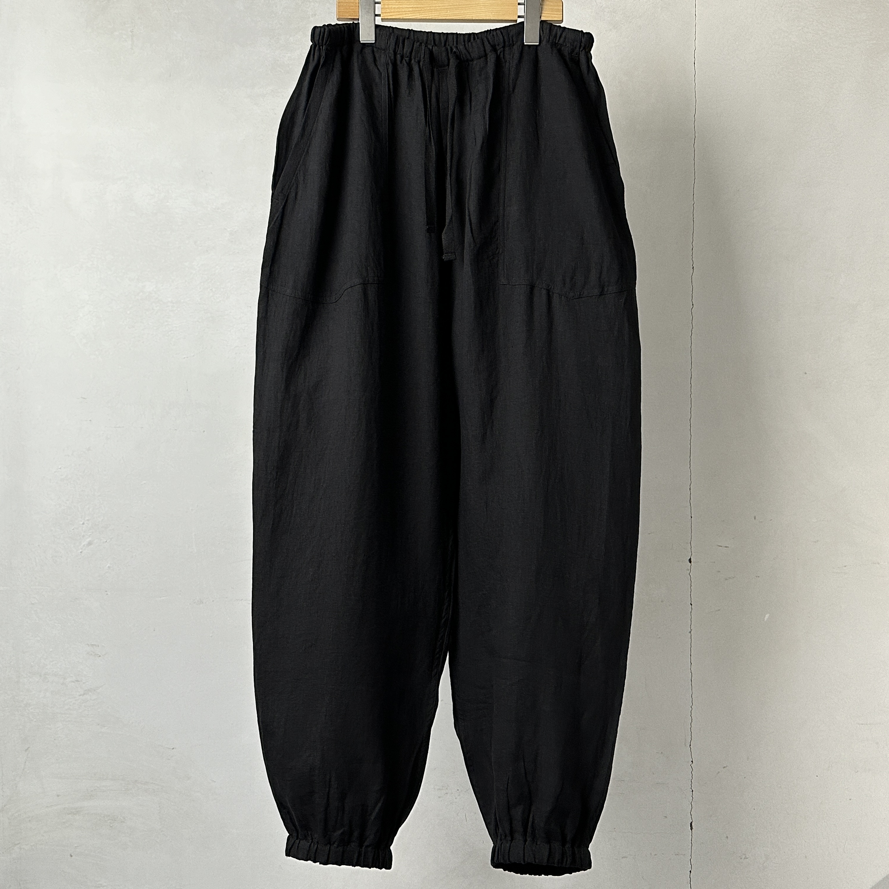 LINEN DOUBLE CLOTH DRAWSTRING PANTS – kettle