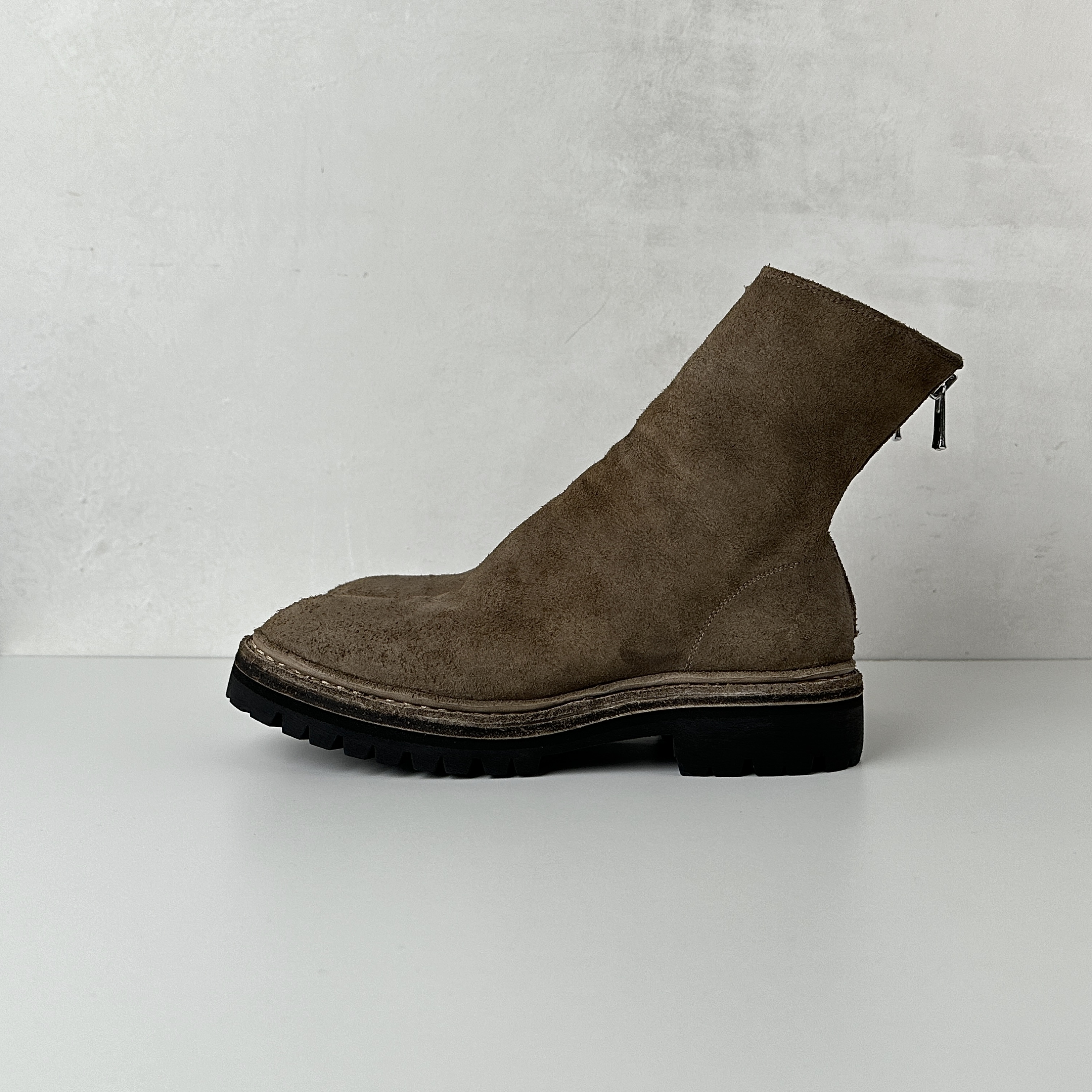 25SS COMOLI GUIDI バックジップブーツ　サイズ42 COMOLI GUIDI バックジップブーツ COMOLI 別注カラー, Beige