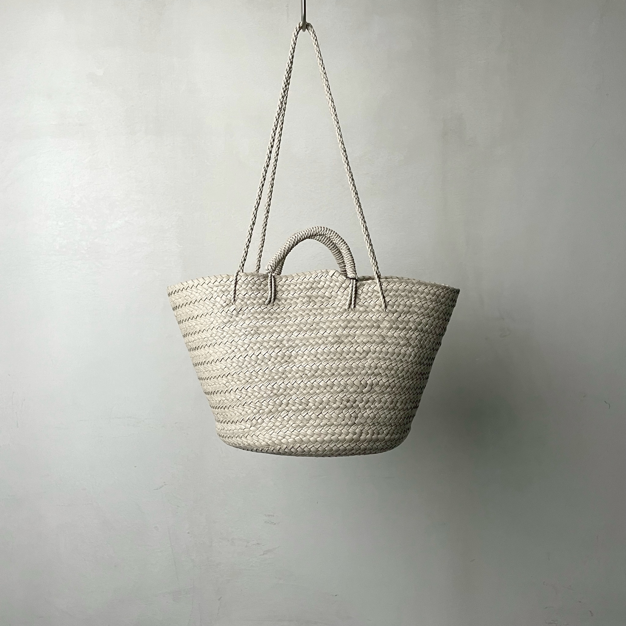 KG06 LEATHER BASKET M + SHOULDER – kettle