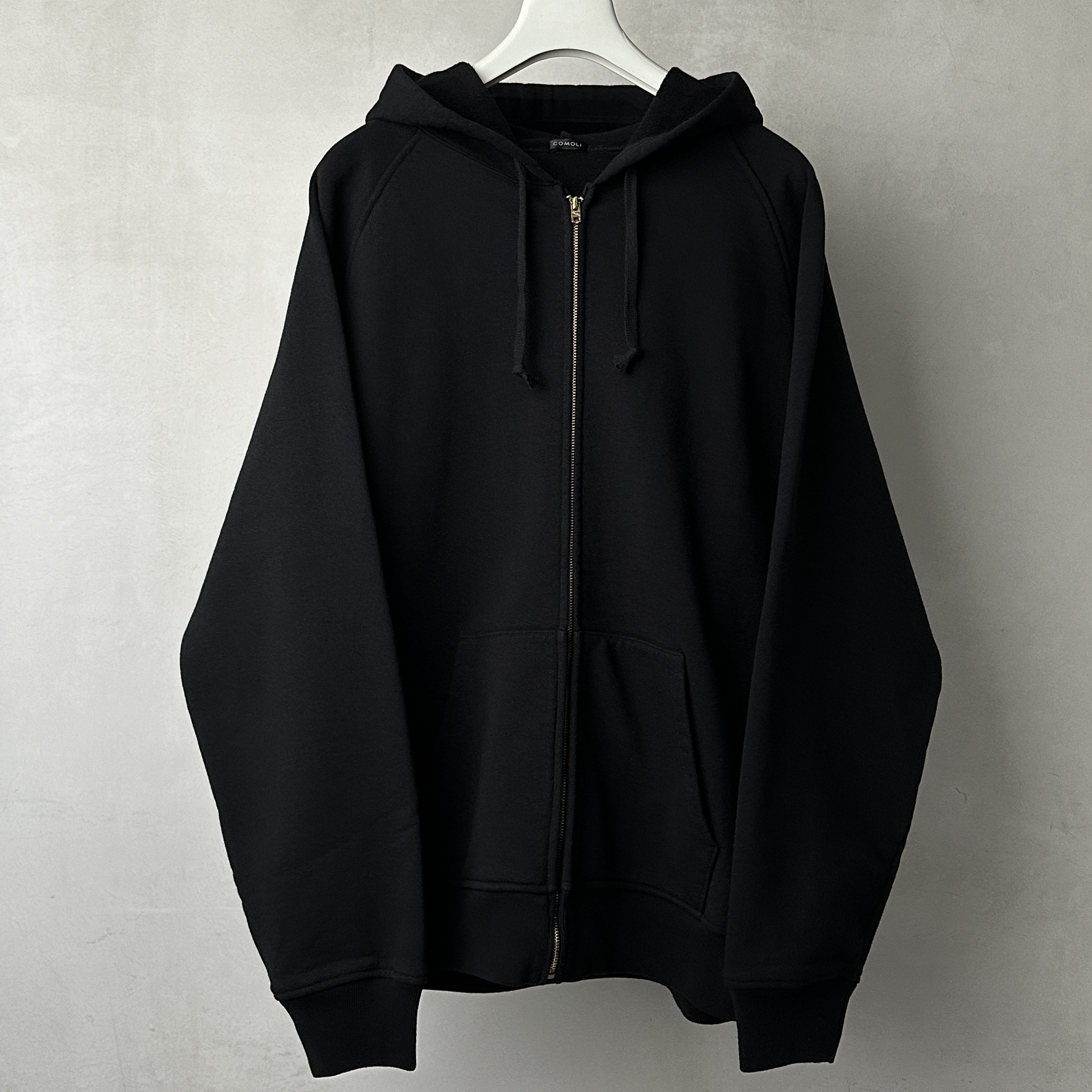 COTTON SWEAT ZIP PARKA – kettle