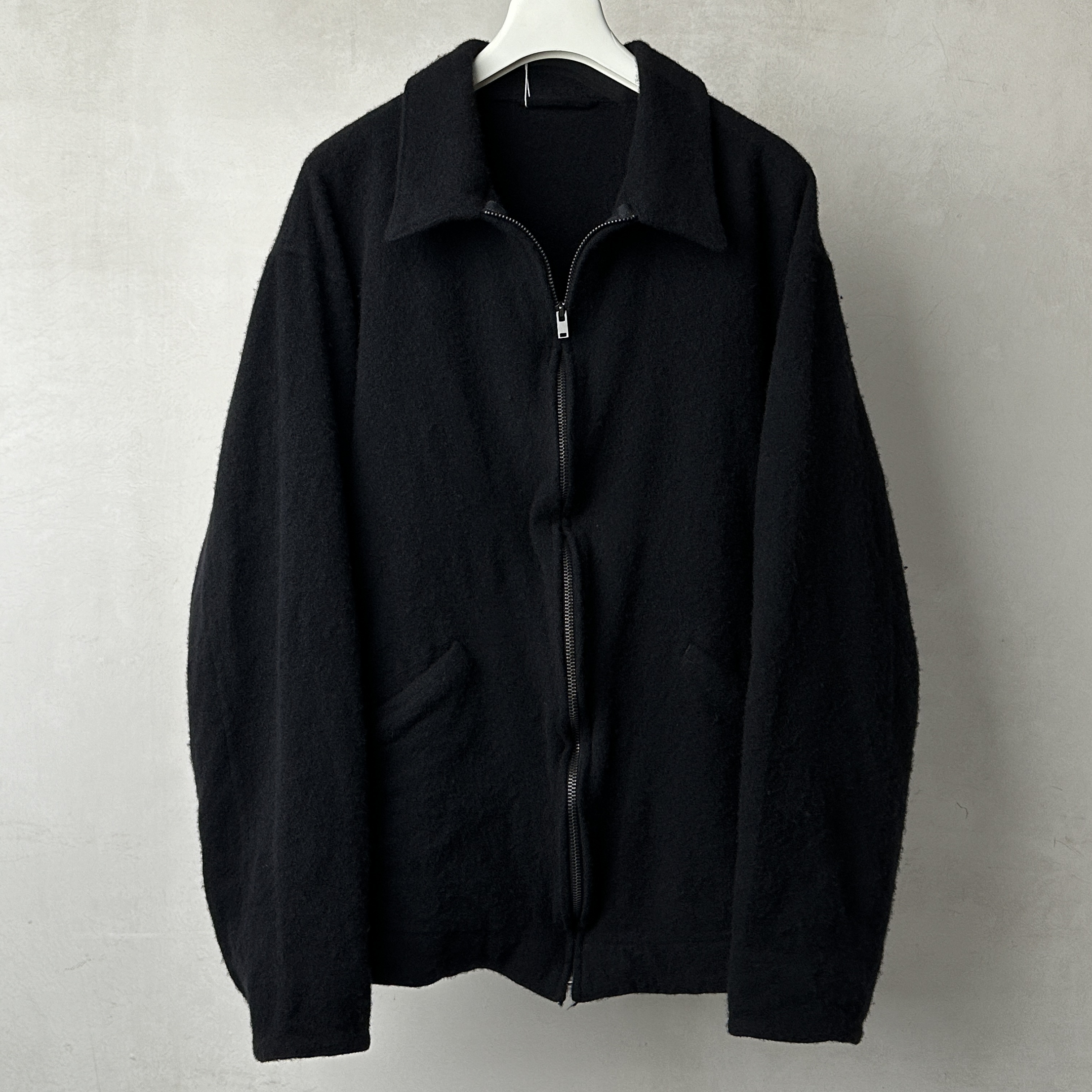 ジャケット・アウター 25AW COMOLI SHRINKED WOOL ZIP SHORT JKT 1009195550_67066136d3f5e.jpg