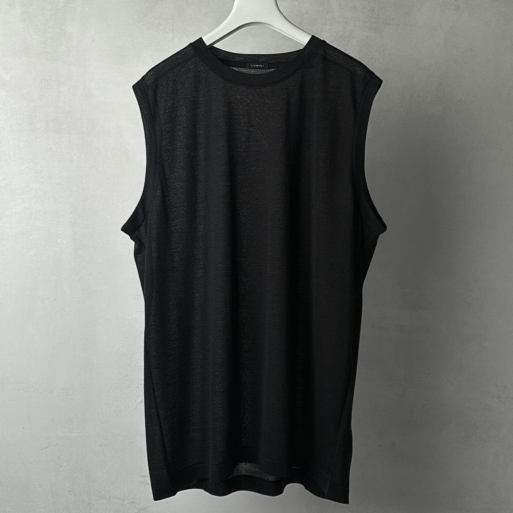 WOOL MESH SLEEVELESS T-SHIRT – kettle