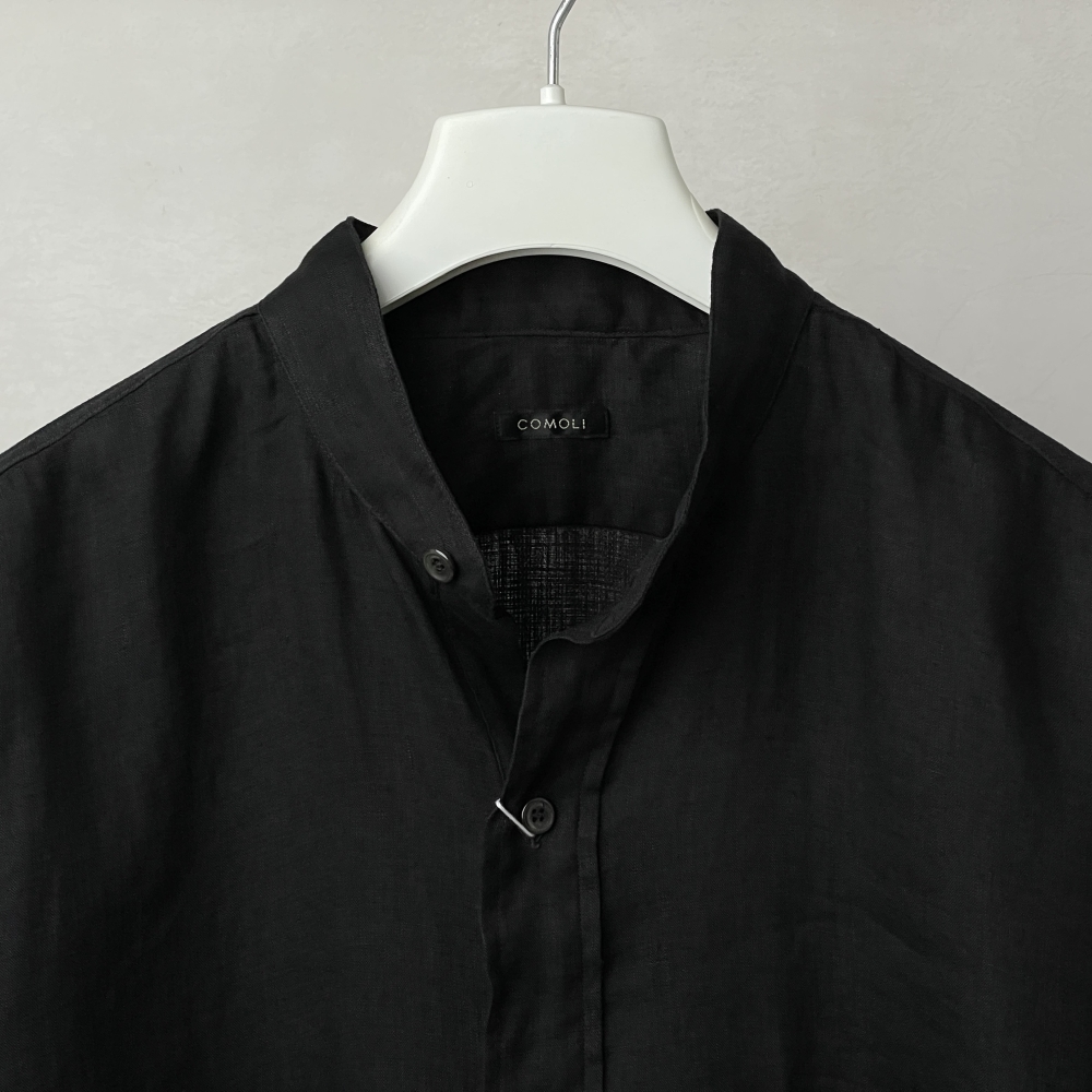 サイズ2 / LINEN DOUBLE CLOTH PULLOVER SHIRT | domaine-gavignet ...