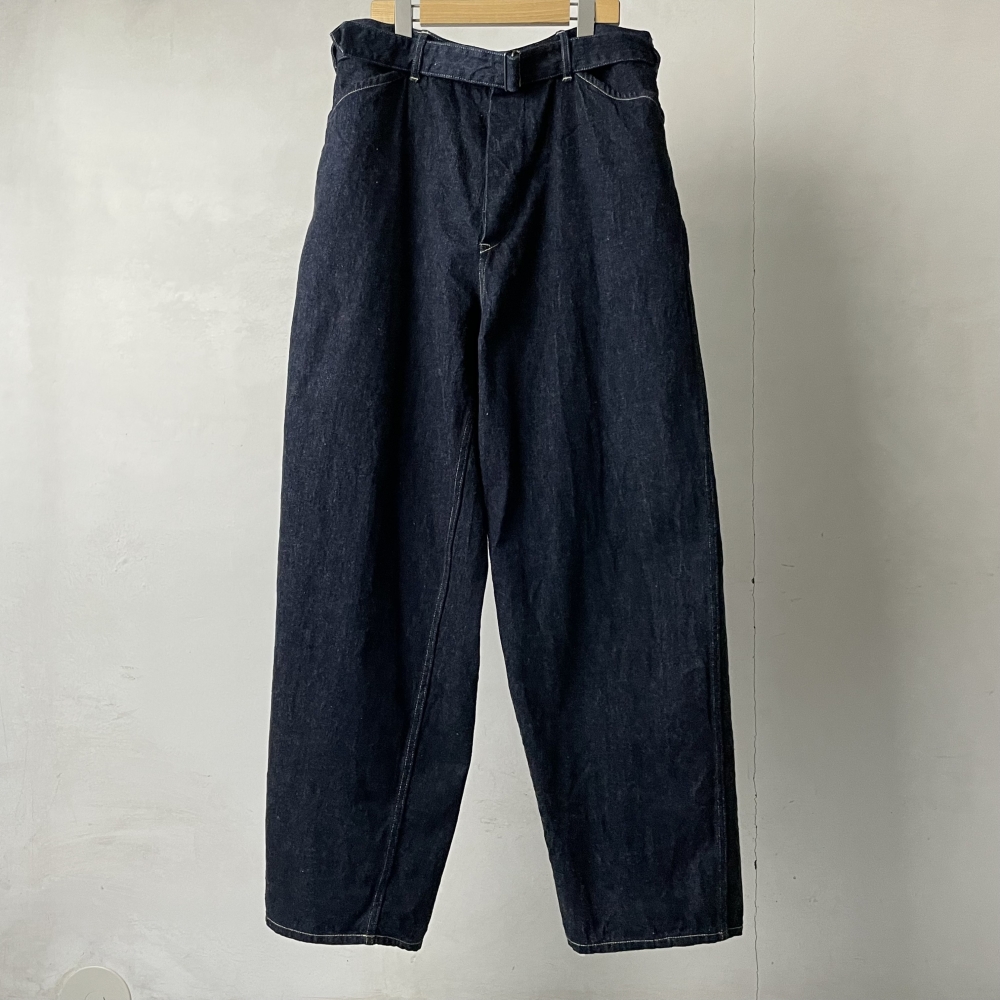 20aw COMOLI DENIM BELTED PANTS デニム | www.fleettracktz.com